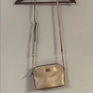 Michael Kors crossbody bag gold